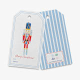 "Nutcracker Holiday Gift Tags [Set of 8]" - Holiday Gift Tags in multicolor by Liesel Anne
