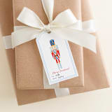 "Nutcracker Holiday Gift Tags [Set of 8]" - Holiday Gift Tags in multicolor by Liesel Anne