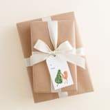 "Tree Squirrel Christmas Gift Tags (Set of 24)" - Holiday Gift Tags in green by Liesel Anne