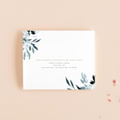 "Romance" - Savvy Wedding Invitations in Neptune by Leah Bisch - FREE Recipient Addressing
