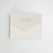 "Locket" - Savvy Wedding Invitations in Pearl by Erin L. Wilson - Closed