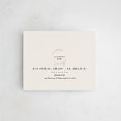 "Locket" - Savvy Wedding Invitations in Pearl by Erin L. Wilson - FREE Recipient Addressing