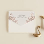 "Mandala Corners" - Savvy Wedding Invitations in Peony by Oma N. Ramkhelawan - Closed