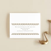 "Gilded Henna" - Savvy Wedding Invitations in Lily by Mansi Verma - FREE Recipient Addressing