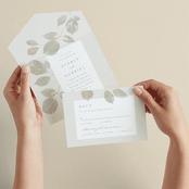 "Sonnet" - Savvy Wedding Invitations in Meadow by Kristie Kern - Animated View