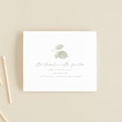"Sonnet" - Savvy Wedding Invitations in Meadow by Kristie Kern - FREE Recipient Addressing