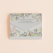 "By the Creek" - Savvy Wedding Invitations in Emerald by Becky Nimoy - Closed