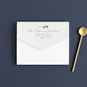 "Quince" - Savvy Wedding Invitations in Ivy by Kelly Schmidt - Closed