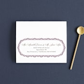 "Zardozi" - Savvy Wedding Invitations in Amethyst by Mansi Verma - FREE Recipient Addressing
