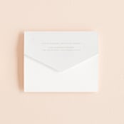 "Floral Enlace" - Savvy Wedding Invitations in Blanc by Pati Cascino - Closed