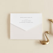 "Tradition" - Savvy Wedding Invitations in Almond by Leah Bisch - Closed