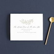 "Bianca" - Savvy Wedding Invitations in Ink by Kristie Kern - FREE Recipient Addressing
