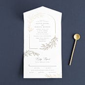 "Bianca" - Savvy Wedding Invitations in Ink by Kristie Kern - Open