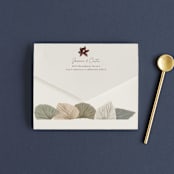"Jasmine" - Savvy Wedding Invitations in Dusk by Susan Moyal - Closed
