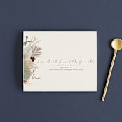 "Jasmine" - Savvy Wedding Invitations in Dusk by Susan Moyal - FREE Recipient Addressing