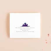 "Whole New World from Disney's Aladdin" - Savvy Wedding Invitations in Aubergine by Creo Study - FREE Recipient Addressing