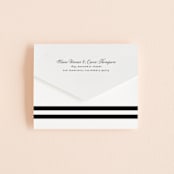 "Deluxe" - Savvy Wedding Invitations in Tuxedo by Jennifer Postorino - Closed