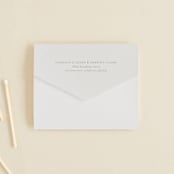 "Cascade" - Savvy Wedding Invitations in Mist by Lori Wemple - Closed
