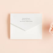 "New Monogram" - Savvy Wedding Invitations in Licorice by Jessica Williams - Closed