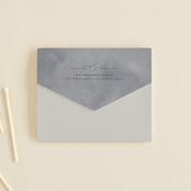 "Enchanted Blooms" - Savvy Wedding Invitations in Midnight by Lori Wemple - Closed