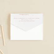 "Dazzling" - Savvy Wedding Invitations in Noir by Phrosné Barwood - Closed