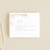 "Dazzling" - Savvy Wedding Invitations in Noir by Phrosné Barwood - FREE Recipient Addressing