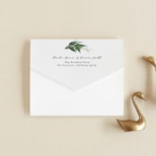"Fresh Vines" - Savvy Wedding Invitations in Fern by Susan Moyal - Closed