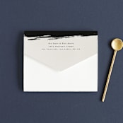 "Halcyon" - Savvy Wedding Invitations in Tuxedo by Leah Bisch - Closed