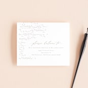 "Starry Sky" - Savvy Wedding Invitations in Iridescent by Phrosné Barwood - FREE Recipient Addressing