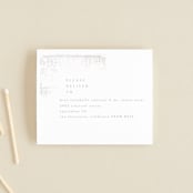 "Dazzling" - Savvy Wedding Invitations in Opal by Phrosné Barwood - FREE Recipient Addressing