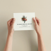"Vintage Garden Invite" - Savvy Wedding Invitations in Vintage Beige by Alisa Wismer - How it works