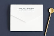 "Our Something Blue" - Savvy Wedding Invitations in Ocean by AK Graphics - Closed