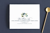"Our Something Blue" - Savvy Wedding Invitations in Ocean by AK Graphics - FREE Recipient Addressing