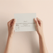 "Fireflies" - Savvy Wedding Invitations in Zuni Brown by Paige Rothhaar - How it works