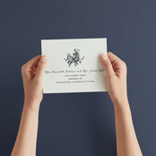"Elegance Illustrated" - Savvy Wedding Invitations in Beige by Phrosné Barwood - How it works