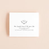 "Always" - Savvy Wedding Invitations in Blush by Susan Brown - FREE Recipient Addressing