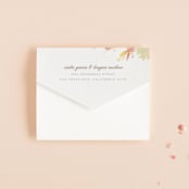 "Stately Florals" - Savvy Wedding Invitations in Poppy by Lori Wemple - Closed