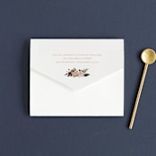 "Boho Chic" - Savvy Wedding Invitations in Moonstone by Cass Loh - Closed