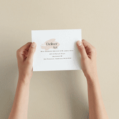 "SoHo" - Savvy Wedding Invitations in Blush by Hudson meet Rose - How it works