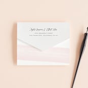 "Effervescent" - Savvy Wedding Invitations in Blush by Kristie Kern - Closed