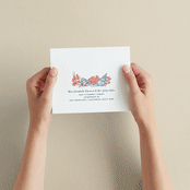 "Deep Blue" - Savvy Wedding Invitations in Deep Blue by Paper Sun Studio - How it works