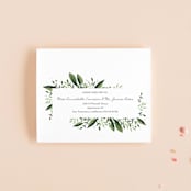 "Paradise" - Savvy Wedding Invitations in Forest by Oma N. Ramkhelawan - FREE Recipient Addressing