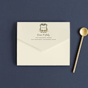"Amore" - Savvy Wedding Invitations in Sunset by Susan Moyal - Closed