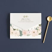 "Garden Wedding" - Savvy Wedding Invitations in Blush by Susan Moyal - Closed