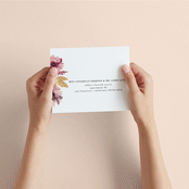 "Autumn Vows" - Savvy Wedding Invitations in Burnt Orange by Chris Griffith - How it works