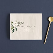 "Botanical Ring" - Savvy Wedding Invitations in Ivory by Susan Moyal - FREE Recipient Addressing