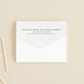 "Ordered Grace" - Savvy Wedding Invitations in Snow by That Girl Press - Closed