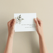 "Rural Romance" - Savvy Wedding Invitations in Leaf by Chris Griffith - How it works