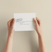 "Fountain Pen" - Savvy Wedding Invitations in Creme by Erin L. Wilson - How it works