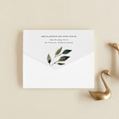 "Clearing" - Savvy Wedding Invitations in Leaf by Alethea and Ruth - Closed